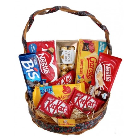 Cesta 1Kilo de Chocolate